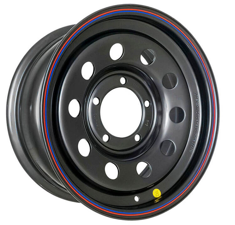 Off-Road Wheels 1510-51484BL50 Черный 5*114,3 10xR15 ET-50 DIA84